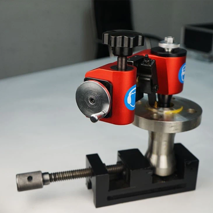 Small Flange Facer In Situ Repair Tool